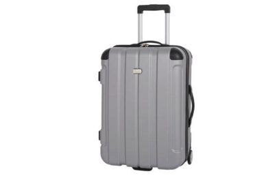 Go Explore Hard Medium 2 Wheel Case - Silver.